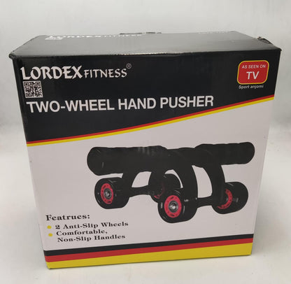 LORDEX - FITNESS Two-Wheel Hand Pusher